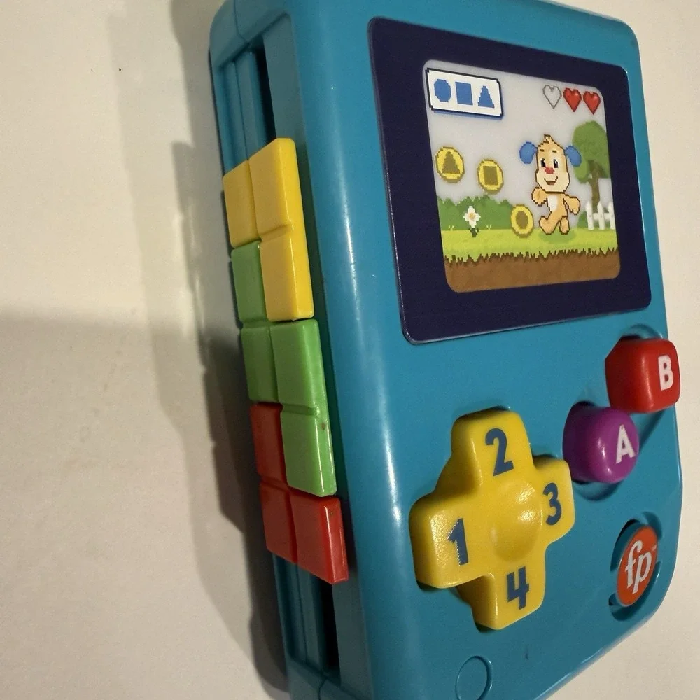 Fisher-Price buttons fully making